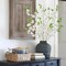 3 Pcs Summer White Cherry Blossom Branches Artificial Flowers Arrangements (White)